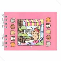 Caderno Bobbie Goods para Colorir Capa Dura