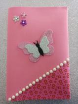 Caderno borboleta