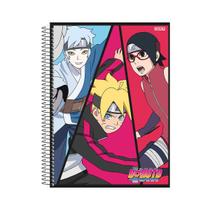 Caderno Boruto Universitário 1M Espiral Capa Dura 80 Folhas Caderno Boruto Universitário 1M Espiral Capa Dura 80 Folhas