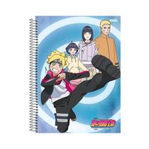 Caderno Boruto Universitário 1M Espiral Capa Dura 80 Folhas