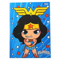 Caderno Broch. 96F Dc Super Friends Capa 6 - São Domingos Caderno Broch. 96F Dc Super Friends Capa 6 - São Domingos