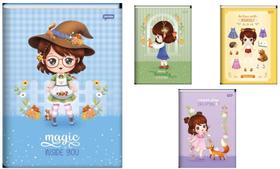 Caderno Broch. Univ. CP 48 Folhas Nina Jandaia