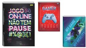 Caderno Broch. Univ. CP 80 Folhas Player One Jandaia Caderno Broch. Univ. CP 80 Folhas Player One Jandaia