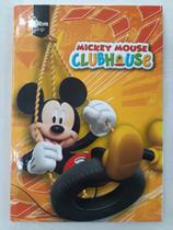Caderno Brochura 1/4 (14cmx20cm) Capa Dura 96 Folhas Mickey Mouse Tilibra