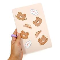 Caderno Brochura 1/4 32 Folhas Coleção Bears DF02-26