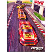 Caderno brochura 1/4 48 fls Cross racing Foroni