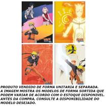 Caderno brochura 1/4 80f naruto - sao domingos
