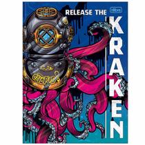 Caderno brochura 1/4 capa dura 80 folhas 4 Fun Tilibra