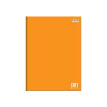 Caderno Brochura 1/4 Capa Dura 96 Folhas Laranja - Nova Cadernos