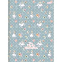 Caderno Brochura 1/4 Capa Dura Alice IN Wonderland 80F