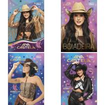 Caderno Brochura 1/4 Capa Dura ANA Castela 80FLS PCT.C/05