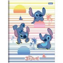 Caderno Brochura 1/4 Capa Dura Stitch 80f 6525 - Foroni