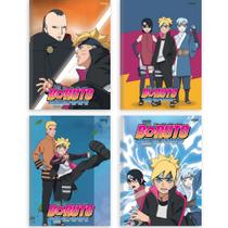 Caderno brochura 1/4 cd 80f boruto sao domingos 10504