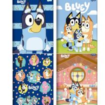 Caderno brochura 1/4 cd 80fls bluey jandaia 75105 24