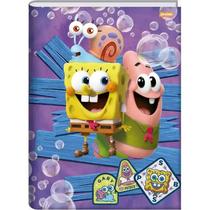 Caderno Brochura 1/4 Jandaia Bob Esponja 80 Folhas -