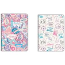 Caderno Brochura 1/4 Larissa Manoela Wanderlust 32 Folhas - Pacote com 10