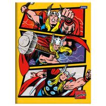 Caderno Brochura 1/4 Marvel 80 Folhas - Thor - Foroni