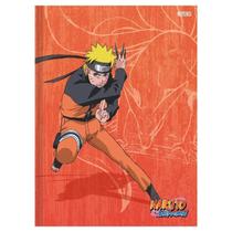 Caderno Brochura 1/4 Naruto Capa Dura 80 Folhas 14x20cm - Caderno Brochura 1/4 Naruto Capa Dura 80 Folhas 14x20cm -