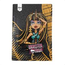 Caderno Brochura 1/4 pequeno (14cmx20cm) 96 Folhas Capa Dura Monster High Tilibra