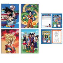 Caderno brochura 14 cd 80f drag ball sao domingos 10495 Caderno brochura 14 cd 80f drag ball sao domingos 10495