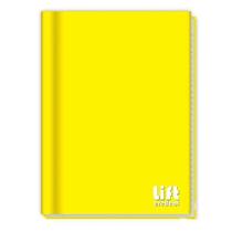 Caderno brochura 48 folhas amarelo - credeal