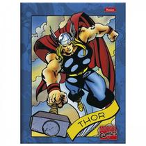Caderno brochura 80 fls Marvel Comics Foroni