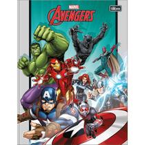 Caderno brochura 80 folhas Avengers Tilibra