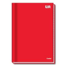 Caderno Brochura 80F Lift Vermelho l Credeal C/5 unid Caderno Brochura 80F Lift Vermelho l Credeal C/5 unid