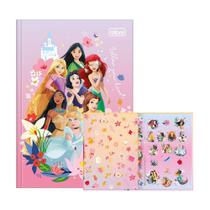 Caderno Brochura 80fls Princesas Follow Your Heart Tilibra