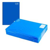 Caderno Brochura A4 80 FL 5 Pçs Azul