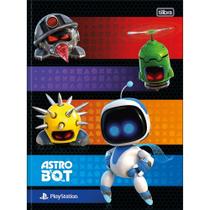 Caderno Brochura Astro BOT - Robôs - 80 Folhas - Tilibra