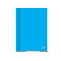 Caderno Brochura Azul KAZ 96 Folhas Pequeno 140mm x 202mm Material Escolar Faculdade Resistente