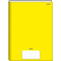 Caderno Brochura Capa Dura 1/4 48 Folhas 140x220mm Jandaia - Caderno Brochura Capa Dura 1/4 48 Folhas 140x220mm Jandaia -