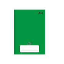 Caderno Brochura Capa Dura 1/4 D+ Verde 96 Folhas Tilibra