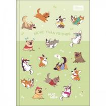 Caderno brochura capa dura 1/4 hug me 80f Caderno brochura capa dura 1/4 hug me 80f