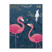 Caderno Brochura Capa Dura 1/4 Pequeno Aloha 80fls Tilibra