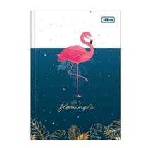 Caderno Brochura Capa Dura 1/4 Pequeno Aloha 80fls Tilibra