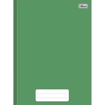 Caderno Brochura Capa Dura 1/4(pequeno) Pepper Verde 80 Folhas
