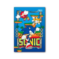 Caderno brochura capa dura 1/4 sonic 80 folhas - tilibra Caderno brochura capa dura 1/4 sonic 80 folhas - tilibra