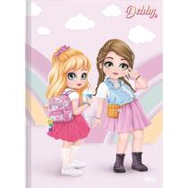 Caderno brochura capa dura 48 folhas Debby Animativa Caderno brochura capa dura 48 folhas Debby Animativa