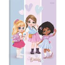 Caderno brochura capa dura 48 folhas Debby São Domingos Caderno brochura capa dura 48 folhas Debby São Domingos