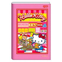 Caderno brochura capa dura 80 folhas Hello Kitty Jandaia Caderno brochura capa dura 80 folhas Hello Kitty Jandaia