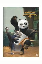 Caderno Brochura Capa Dura 80 Folhas - Kung Fu Panda