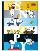 Caderno brochura capa dura colegial snoopy 80 folhas - capa 3 - tilibra