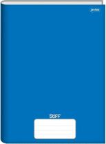 Caderno Brochura Capa Dura Grande Azul Stiff Jandaia - 96 folhas