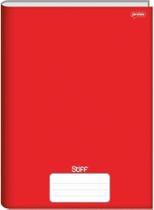 Caderno Brochura Capa Dura Grande Vermelho Stiff Jandaia - 96 folhas Caderno Brochura Capa Dura Grande Vermelho Stiff Jandaia - 96 folhas