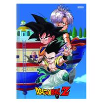 Caderno Brochura Capa Dura Pequeno Dragon Ball Z 80 Folhas São