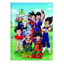 Caderno Brochura Capa Dura Pequeno Dragon Ball Z 80 Folhas São