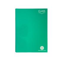 Caderno brochura capa dura quadriculado (1x1) class 80f fsc