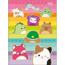 Caderno Brochura Capa Dura Squishmallows Lines - 80 Folhas - Tilibra